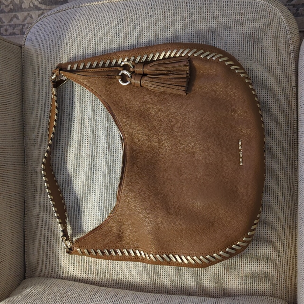Michael kors leather handbag